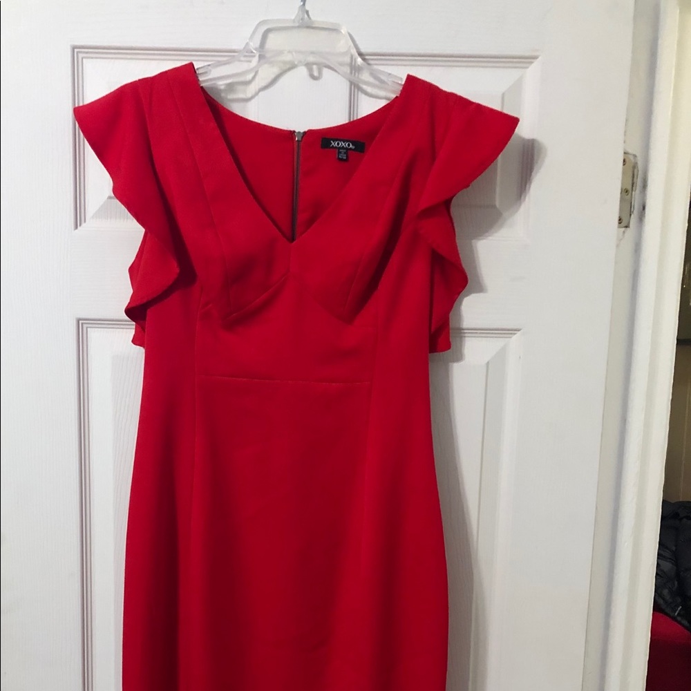 Red dress